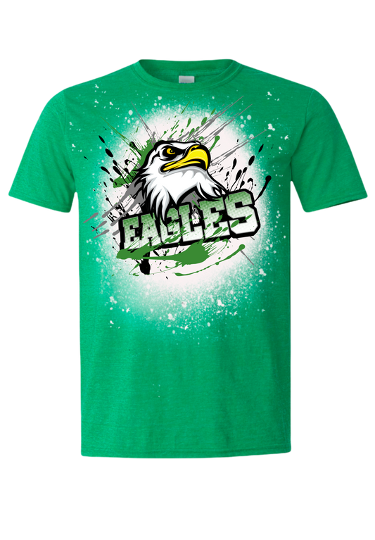 Eagles paint splatter t-shirt